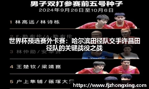 世界杯预选赛外卡赛：哈尔滨田径队交手许昌田径队的关键战役之战